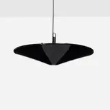 Arteluce, Hanging lamp, c. 1975, enameled aluminum and steel