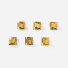 Peter Celsing, Bandet sconces, set of six, c. 1960, brass