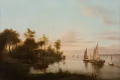Adolphus Knell, Ships at dusk