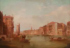 Alfred Pollentine, Venetian Scenes, a pair (2)