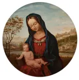 Raphael, Madonna and Child