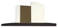 Wandskulptur by Thomas Scheibitz, 1994, Holz und Hartfaser, sold Jun 2012