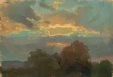Carl Hummel, Sonnenuntergang