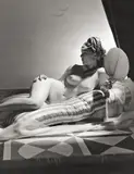 Odalisque I, New York by Horst P. Horst, 1943, Späterer Silbergelatineabzug, sold Nov 2012