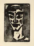 Emil Nolde, Ägypterin II, 1910, Holzschnitt auf Velin