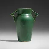 Rare vase by Alexander W. Robertson for Alberhill Pottery, 1914, glazed earthenware, sold Sep 2022