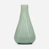 Vase by Grueby Faience Company, 1898-1910, glazed earthenware, sold Sep 2022