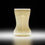 Cabinet vase by Dufraisseix and Abbot Edward Colonna for Gérard, 1900, glazed porcelain, sold Sep 2022