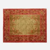 Donegal-style French Accents carpet by William Morris, hand-knotted wool and mohair, sold Sep 2022