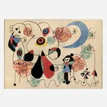 Joan Miró, Tapestry, c. 1965, hand-knotted wool
