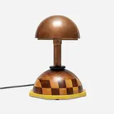 Garry Knox Bennett, STDBA #118, 2017, inlaid wood, painted steel, copper