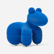 Eero Aarnio, Pony chair, 1973, jersey upholstery over foam
