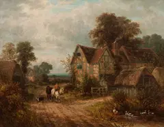 Joseph Thors, Traveller by the Village Pond