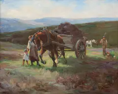 G.M. Dundas, Bringing home the peat
