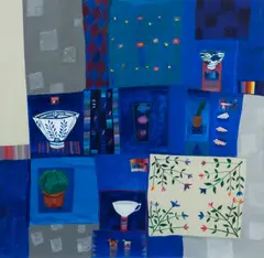 Diana Hope, Still life with dogs