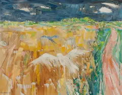 Shand Hutchison, Birds in a Summer Landscape