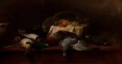 Thomas Blinks, The game larder, oil on canvas