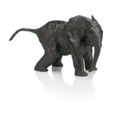 Elephant Calf by Laurence Broderick, offered Oct 2017