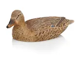 Ian Renton, A carved and hand painted wooden model of a mallard