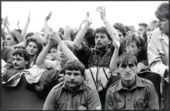 Harald Hauswald, Konzert Bruce Springsteen“. Berlin, Weissensee, 1988, Silbergelatineabzug