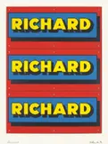 Richard Hamilton, Advertisement, 1975, Farbserigraphie auf Guarro-Velin