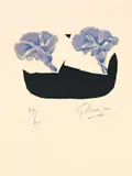 Georges Braque, Les Volubilis, 1963, Farblithographie auf Arches-Velin