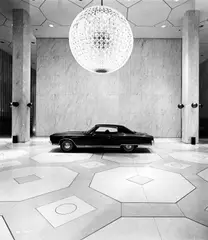Timm Rautert, 5th Avenue NY, aus der Serie „New York, 1969, Vintage. Silbergelatineabzug