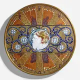 Taxile Doat, Plaque with Hercules medallion