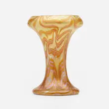 Phänomen vase (Gre 1/104) by Loetz, c. 1901, hand-blown glass, sold Sep 2022