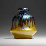 Franz Hofstötter for Loetz, Rare Phänomen vase (Gre 2/314), c. 1902, hand-blown glass