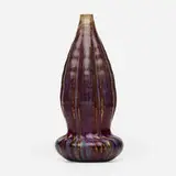 Pierre-Adrien Dalpayrat, Ribbed gourd vase