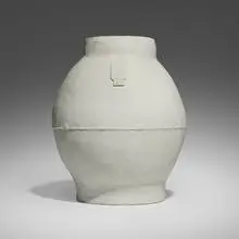 Hella Jongerius, Big White Pot, c. 1997, cast porcelain