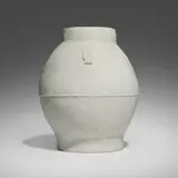 Hella Jongerius, Big White Pot, c. 1997, cast porcelain