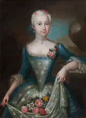Swedish School, Portrait Maria Elizabeth Panlsong, 1750