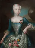 Swedish School, Portrait Maria Elizabeth Panlsong, 1750