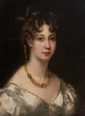 Portrait of a lady, reputed to be Princess Charlotte by George Henry Harlow, sold Jun 2017