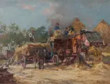 Joe Milne, Gathering Hay