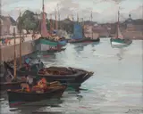 Robert Hope Rsa, Harbour, Concarneau