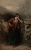 Thomas Faed Ra Hrsa, The Crofter's Daughter, oil on panel