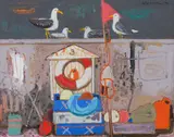 Leon Francesco Morrocco Rsa Rgi, Sea-wall and fish boxes