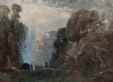 Mason Hunter A.R.S.A, The Mountain Pass