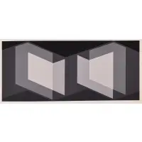 Josef Albers, Formulation : Articulation; Portfolio II Folder 7, 1972, Screenprint in color on Mohawk superfine Bristol