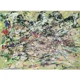 Tafa, Dance, Fiadrigbe Abstract Oil On Canvas "Dance" Oil on canvas, signed and dated '96 lower right