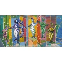 Irving Lehman, Untitled, Oil on board signed lr rt