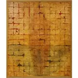 Cathy Phillips Aten, The Warrior, 1996, Mixed media on canvas