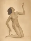 Trude Fleischmann, Aktstudie der Tänzerin Claire Bauroff, Wien
