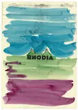 Günther Förg, Ohne Titel, 2002, Aquarell auf Fotokopie