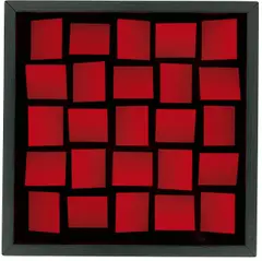 Klaus Staudt, Ohne Titel (MI I / HR 501), 1969, Objektkasten: Holz, Acrylglas und Karton