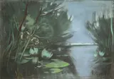 Karl Hagemeister, Teich mit Seerosen
