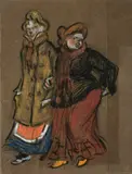 Heinrich Zille, Zwei Frauen